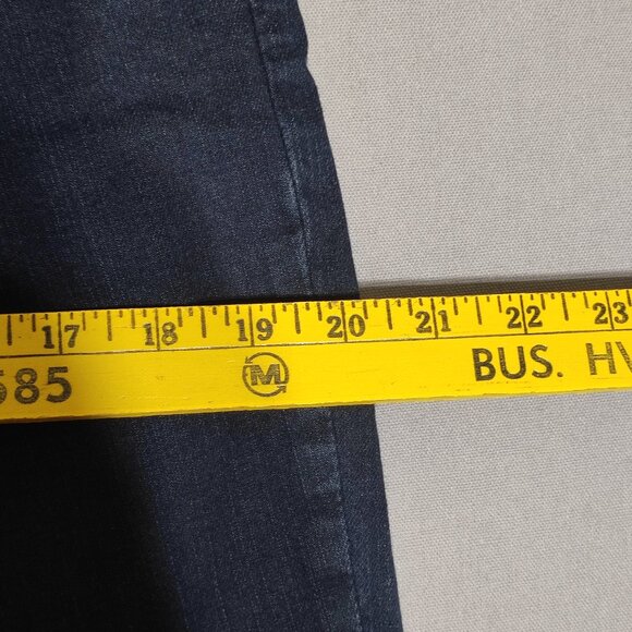 Tommy Hilfiger jeans women's size 12 indigo blue colour boot cut western denim - Picture 9 of 12